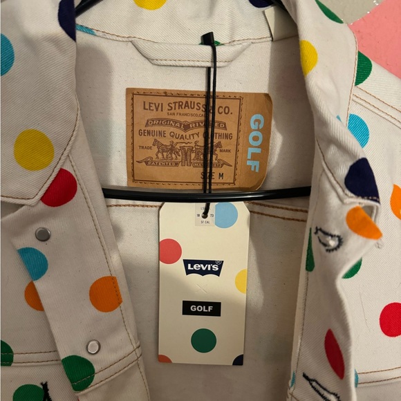 NWT RARE Golf Wang x Levi’s Polka Dot Jacket - Picture 4 of 4